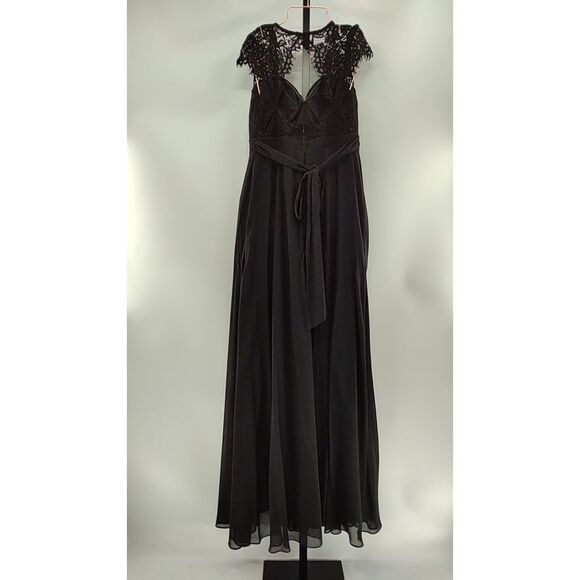 Lulu's Elegant Black Maxi Dress - Picture 3 of 3